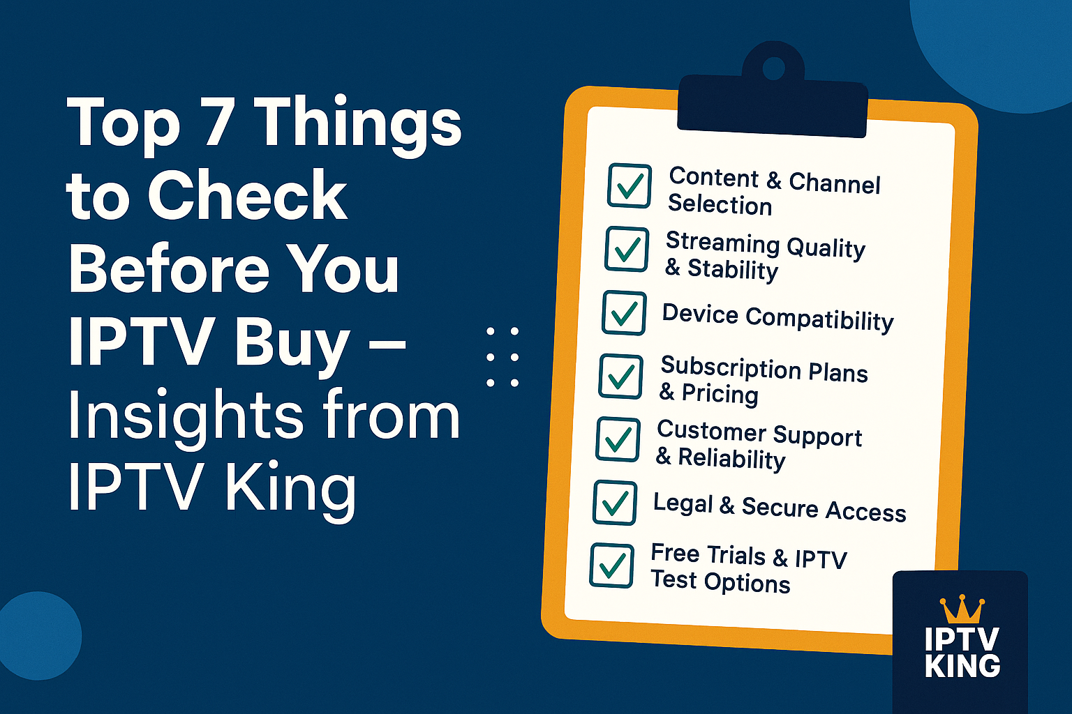 Iptv King Services
